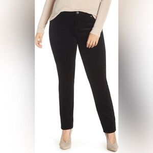 KUT from the KLOTH Diana Stretch Corduroy Skinny‎ Pants Black Size 4